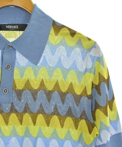 Versace Knit Sweater Blue — view 4