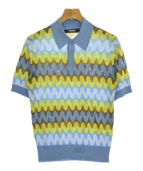 Versace Knit Sweater Blue