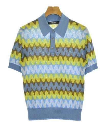 Versace Knit Sweater Blue