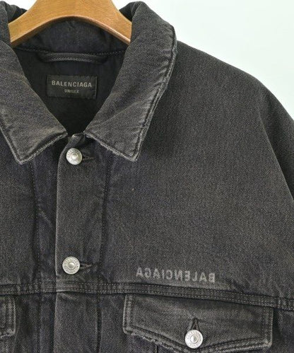 Balenciaga Denim Jacket Black — view 4
