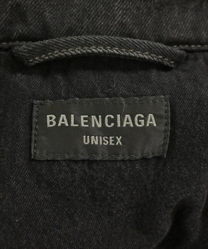 Balenciaga Denim Jacket Black — view 3