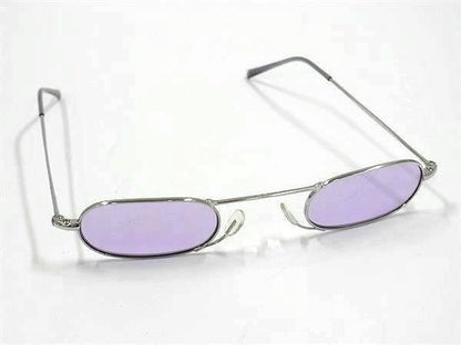 Gucci Sunglasses S Silver Lens Clear Purple Metal Child Eyewear