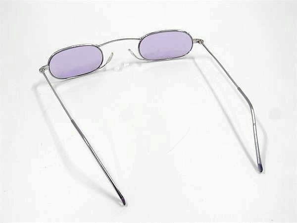 Gucci Sunglasses S Silver Lens Clear Purple Metal Child Eyewear — view 2