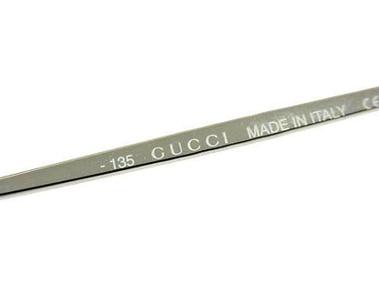 Gucci Sunglasses S Silver Lens Clear Purple Metal Child Eyewear — view 4