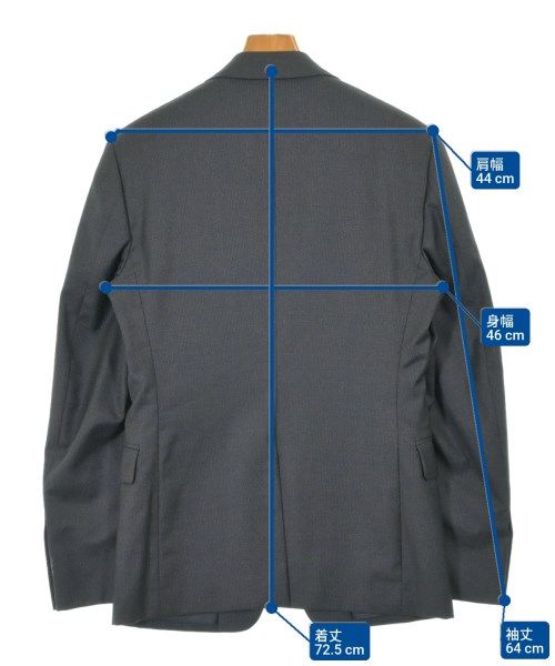 Prada Tailored Jacket Gray — view 7