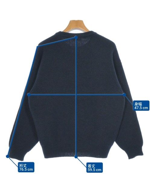 Celine Knit Sweater Navy — view 6