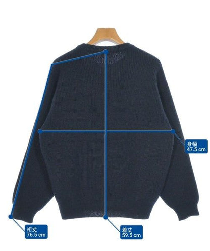Celine Knit Sweater Navy — view 6