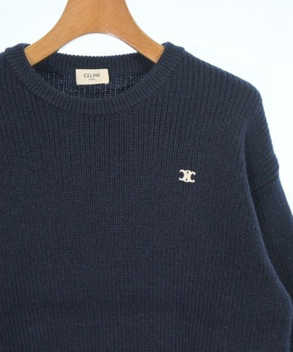 Celine Knit Sweater Navy — view 4