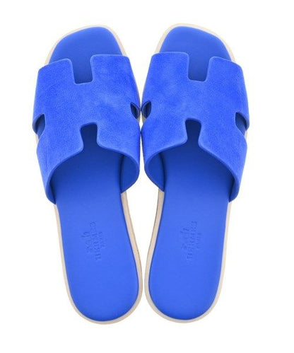 Hermes Sandals Blue — view 5