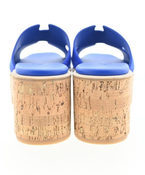 Hermes Sandals Blue — view 8