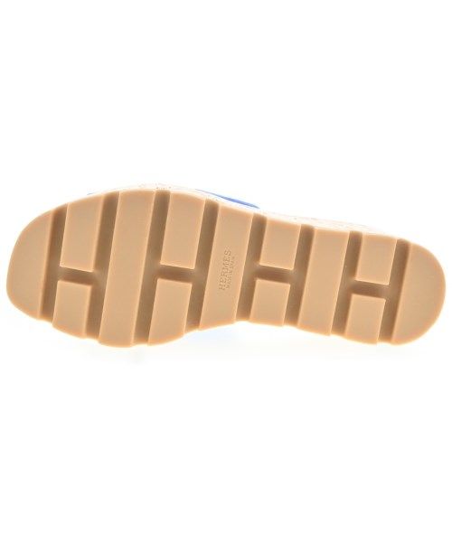 Hermes Sandals Blue — view 3