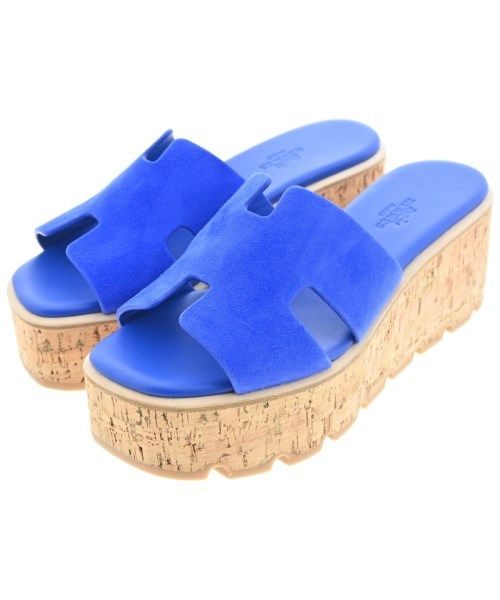 Hermes Sandals Blue