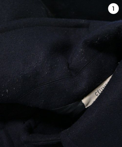 Celine Soutien Collar Coat — view 8