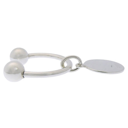 Tiffany & Co Circle Tag Key Ring 925 Sterling Silver Key Holder — view 4