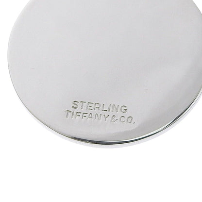 Tiffany & Co Circle Tag Key Ring 925 Sterling Silver Key Holder — view 6