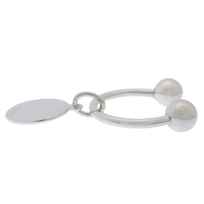 Tiffany & Co Circle Tag Key Ring 925 Sterling Silver Key Holder — view 3