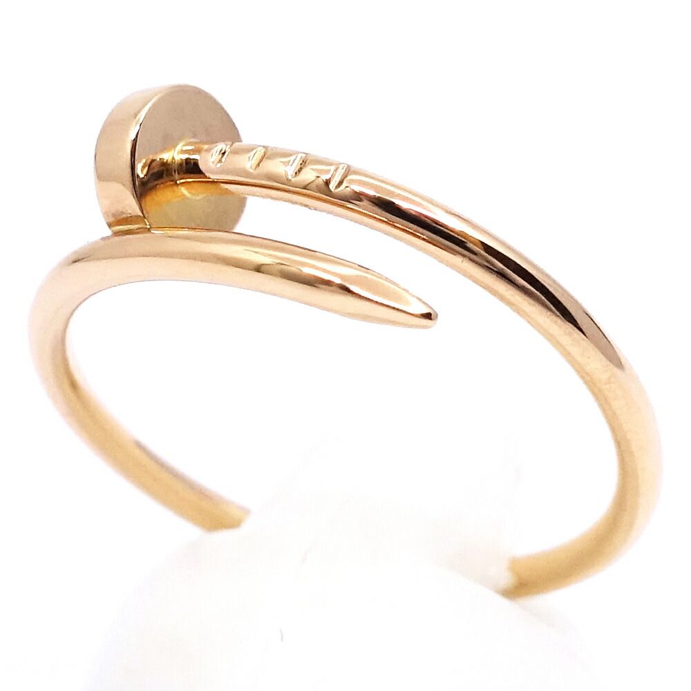 Cartier 18k Pink Gold Juste un Clou SM Ring — view 4