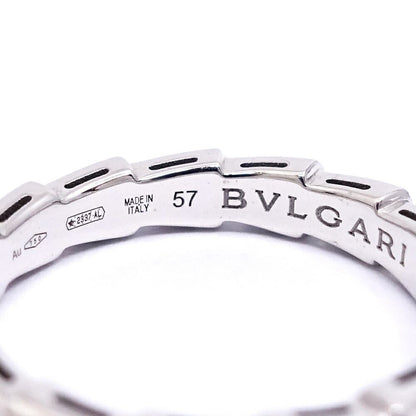 Bvlgari 18k White Gold Serpenti Viper Ring — view 7