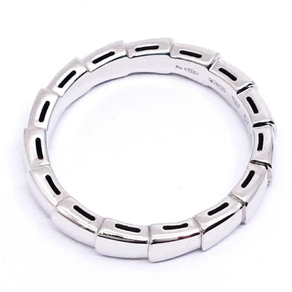 Bvlgari 18k White Gold Serpenti Viper Ring — view 8