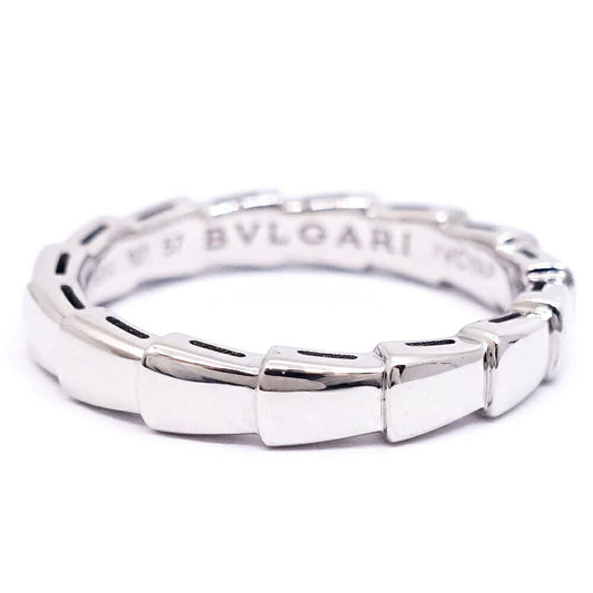 Bvlgari 18k White Gold Serpenti Viper Ring