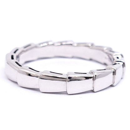 Bvlgari 18k White Gold Serpenti Viper Ring — view 6