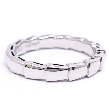 Bvlgari 18k White Gold Serpenti Viper Ring — view 5