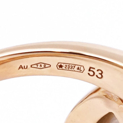 Bvlgari 18k Pink Gold Divas' Dream Diamond Mop Ring — view 8