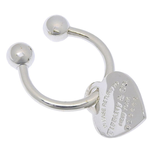 Tiffany & Co Return to Heart Tag Key Ring 925 Sterling Silver Key Holder