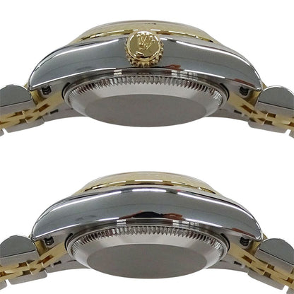 Rolex Datejust D Number Watch Diamond Automatic Winding at Stainless Steel Gold — view 3