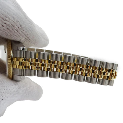 Rolex Datejust D Number Watch Diamond Automatic Winding at Stainless Steel Gold — view 9