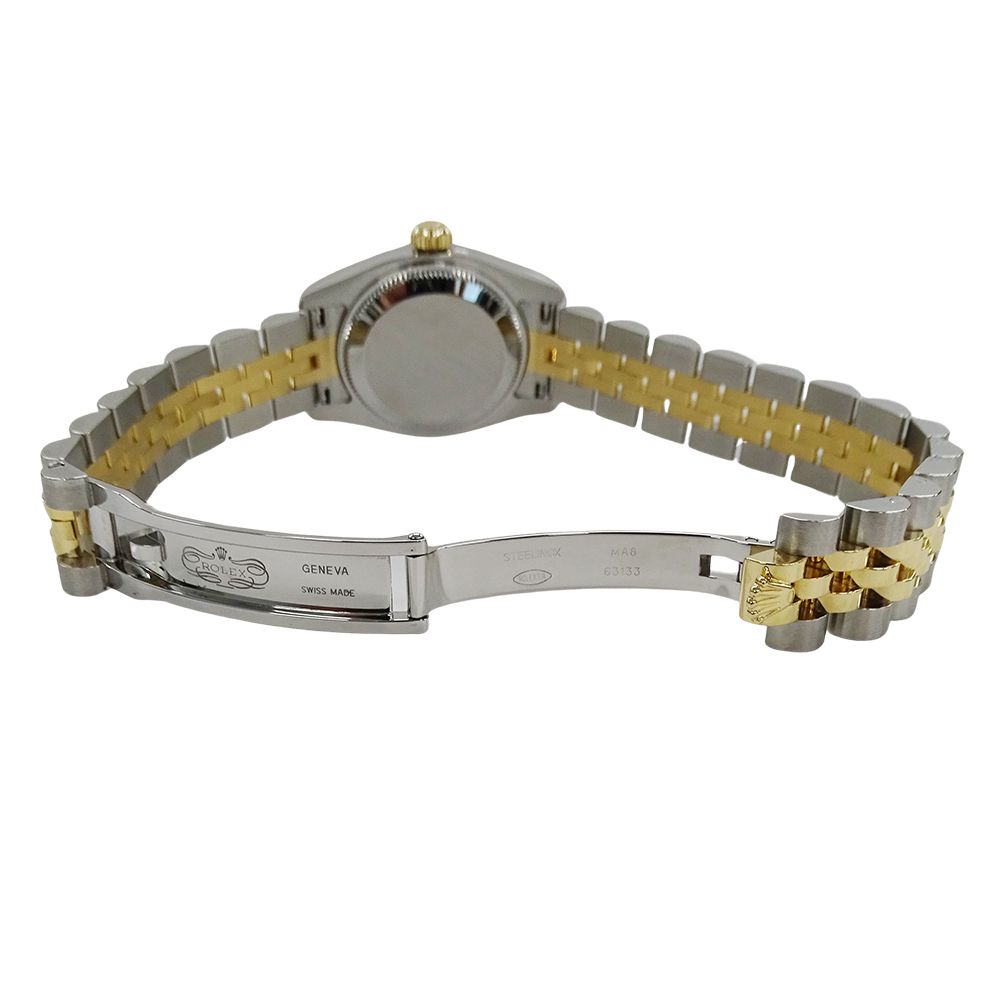 Rolex Datejust D Number Watch Diamond Automatic Winding at Stainless Steel Gold — view 4