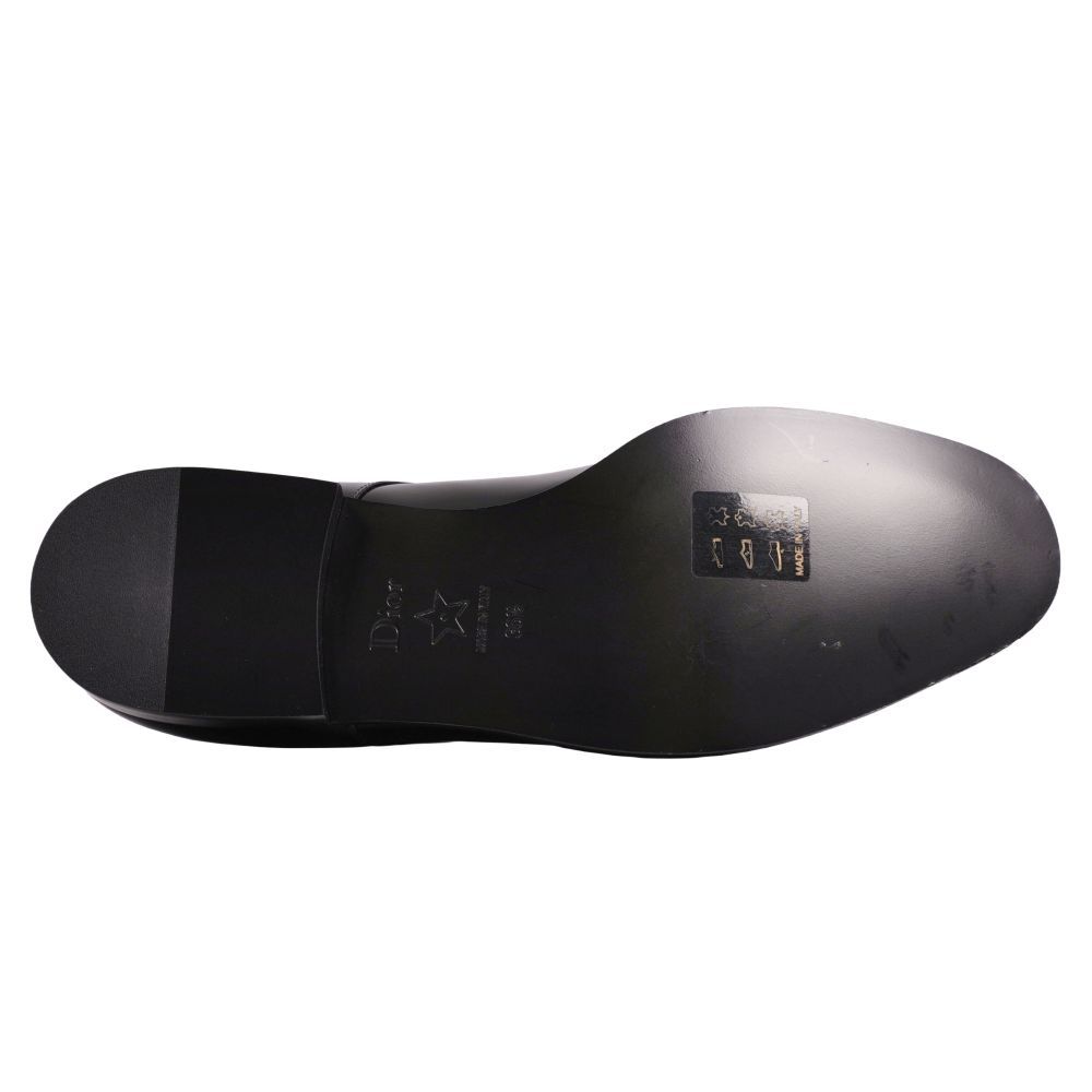 Dior Leather Sneakers Black — view 8
