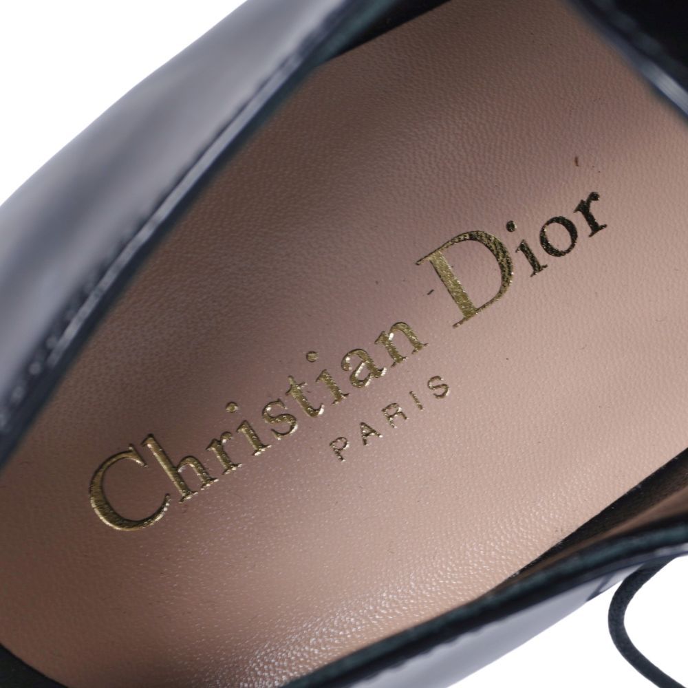 Dior Leather Sneakers Black — view 9