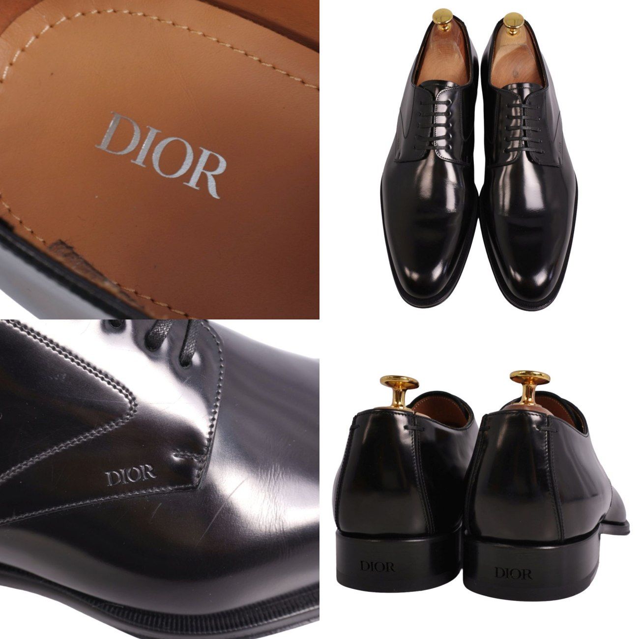 Dior Homme Leather Shoes Oxfords — view 9