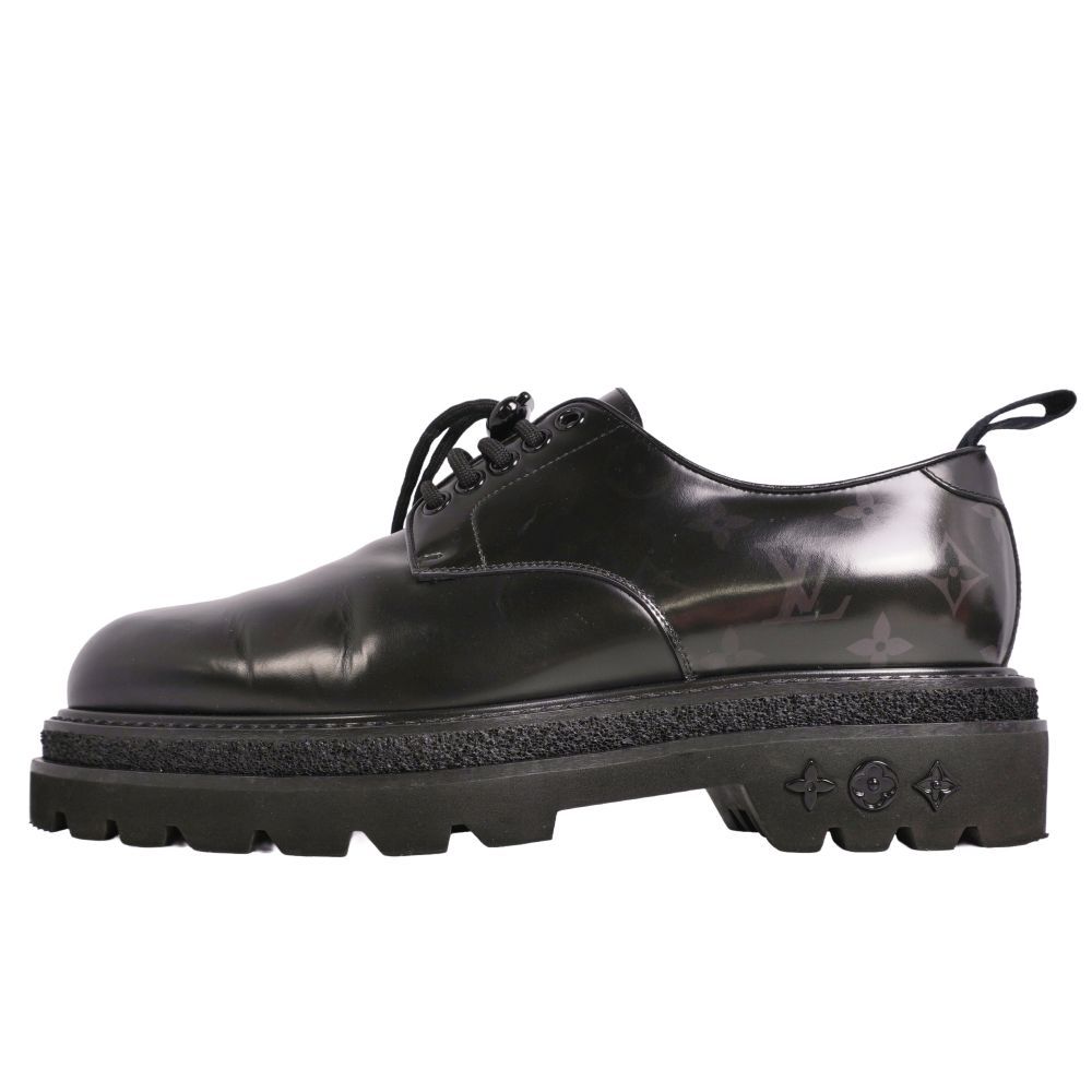 Louis Vuitton Leather Shoes LV Black — view 7
