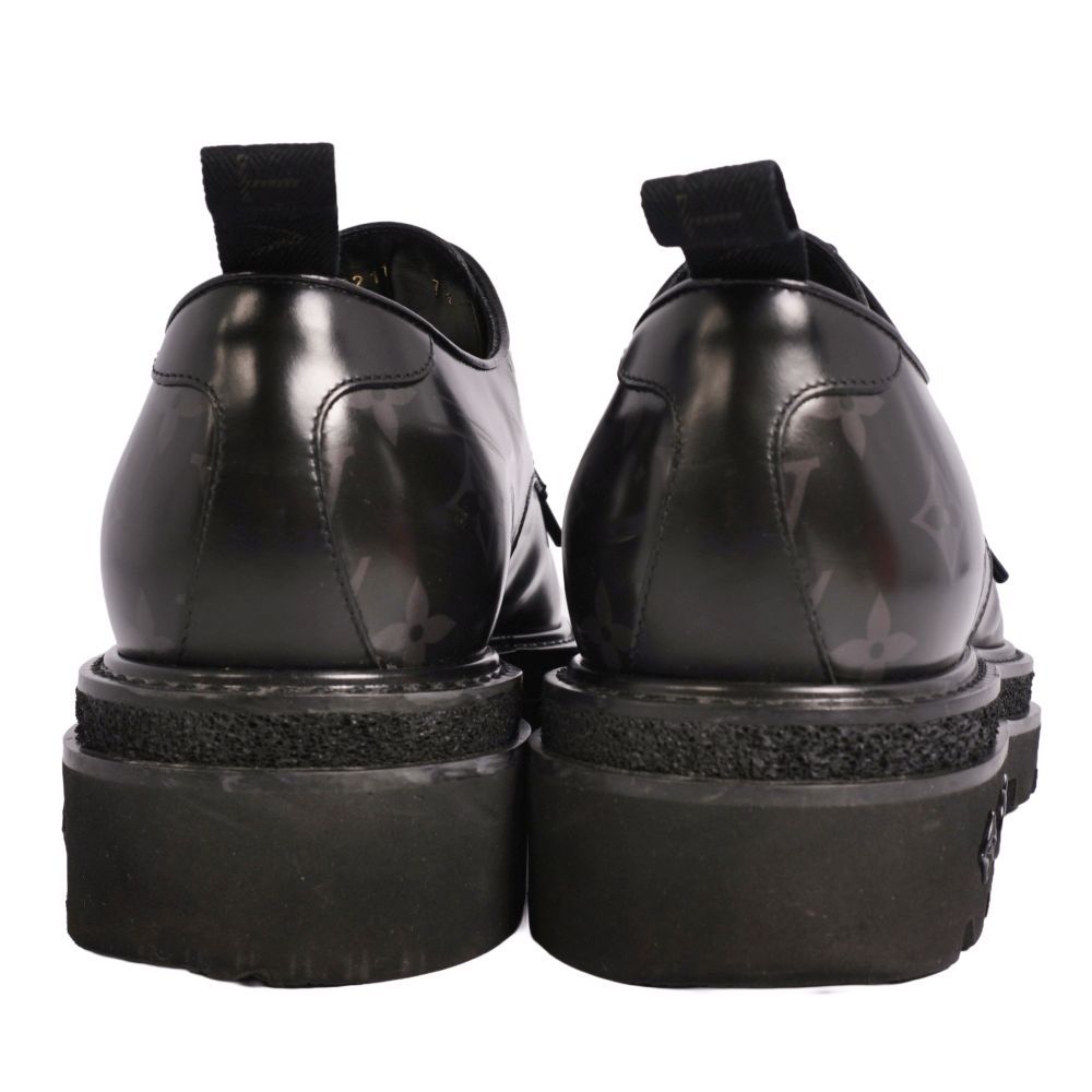 Louis Vuitton Leather Shoes LV Black — view 5