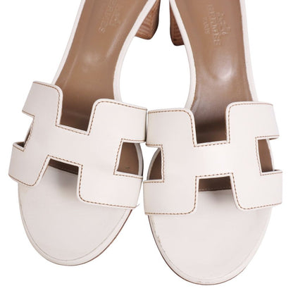 Hermes Sandals Oasis Logo Leather — view 3