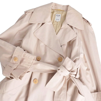 Celine Vintage Coat Trench Cotton — view 2