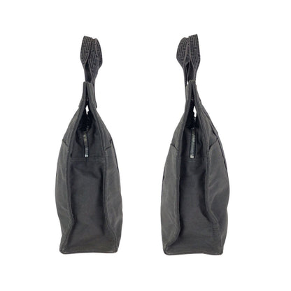 Hermes Her Line Gray Silver Polyamide Polyester Tote — view 8
