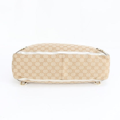 Gucci GG Canvas Abbey Leather Tote Shoulder Hand — view 6