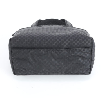 Gucci Micro GG Leather Handbag Tote Black — view 6