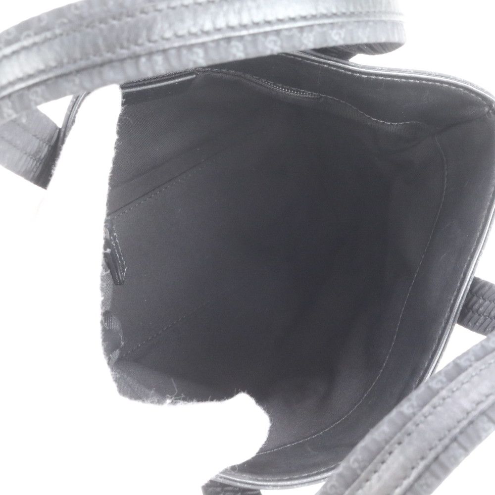 Gucci Micro GG Leather Handbag Tote Black — view 7