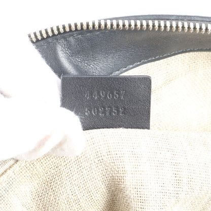 Gucci Micro Guccissima Leather Tote Shoulder Hand Black — view 9