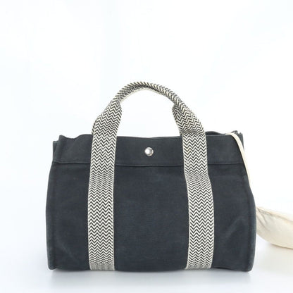 Hermes Cannes PM Pouch Handbag Tote Black — view 3