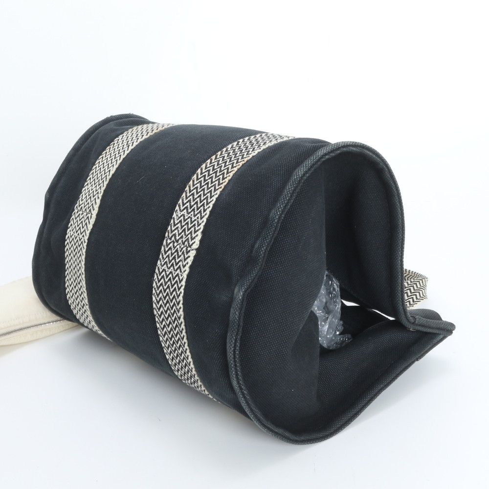 Hermes Cannes PM Pouch Handbag Tote Black — view 6