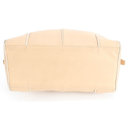Loewe Mini Boston Beige Leather Handbag Tote — view 6