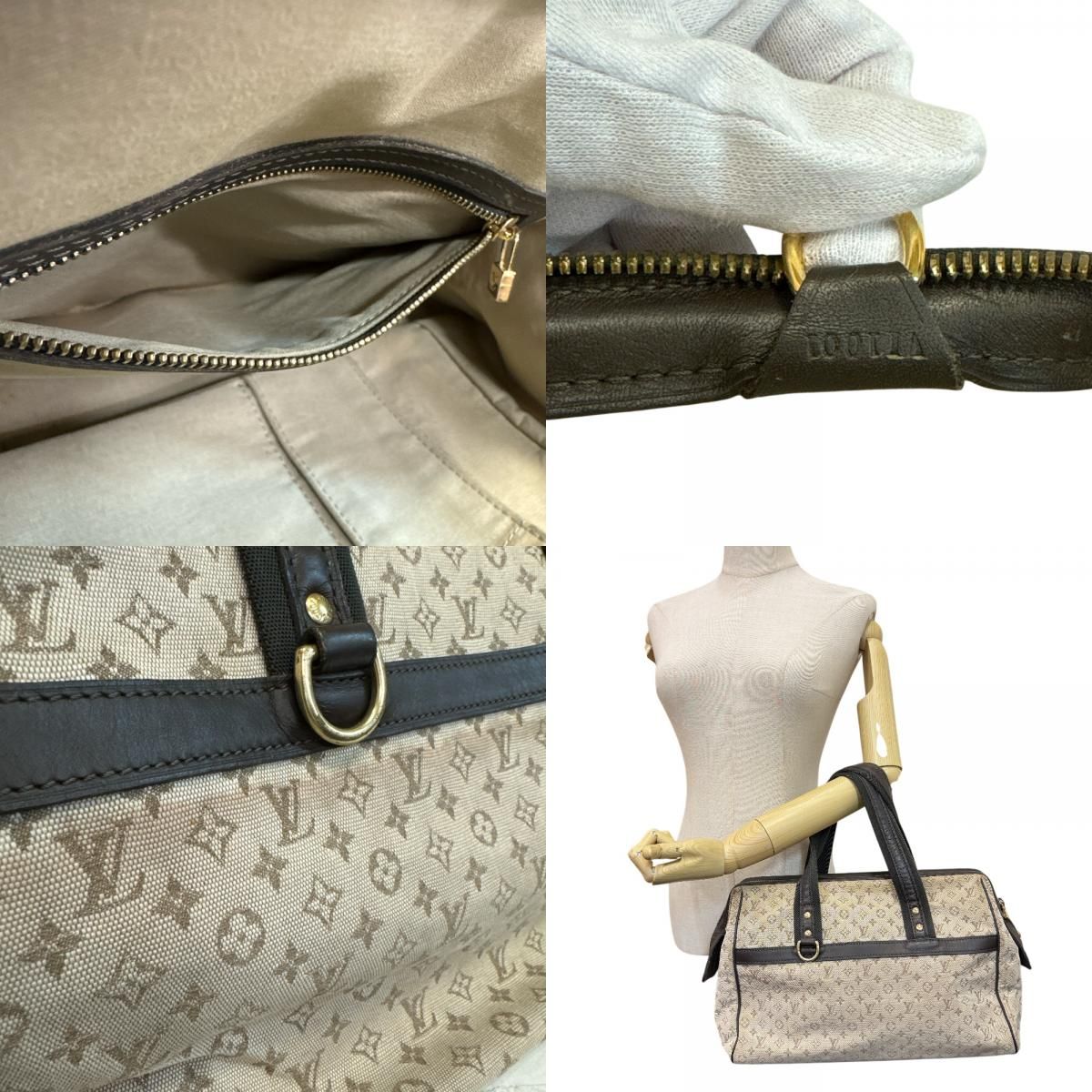 Louis Vuitton Hand Josephine GM Monogram Mini Boston — view 8