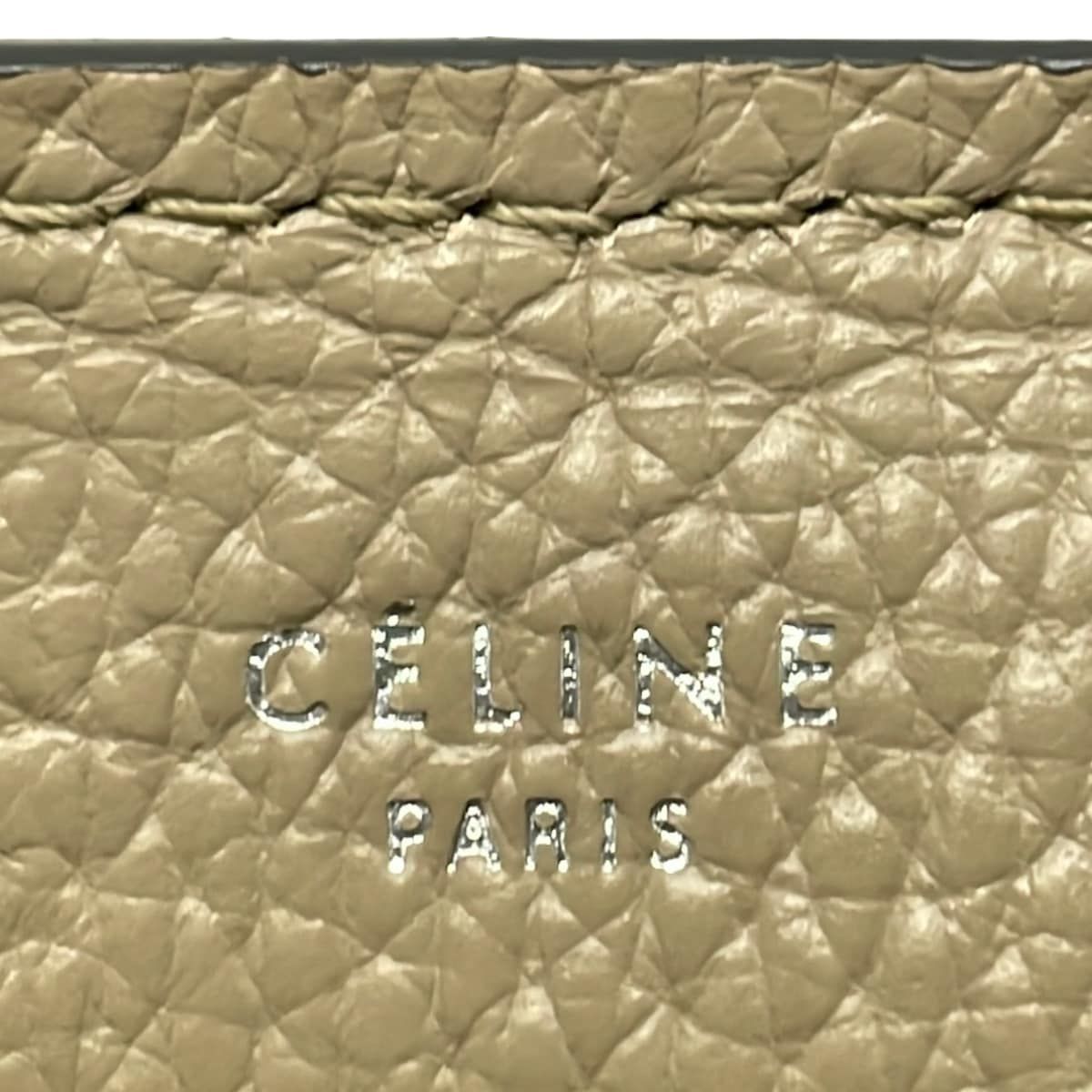 Celine Handbag Beige Lightbrown Leather — view 9