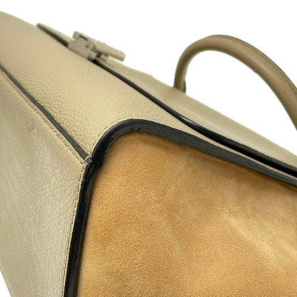 Celine Handbag Beige Lightbrown Leather — view 6
