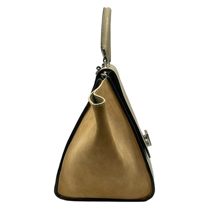 Celine Handbag Beige Lightbrown Leather — view 2